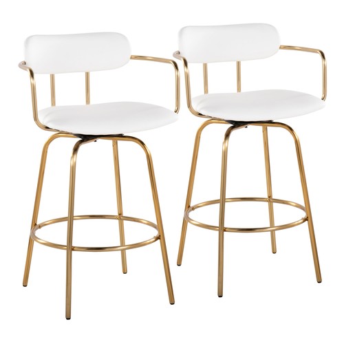 Demi 26" Fixed-height Counter Stool - Set Of 2